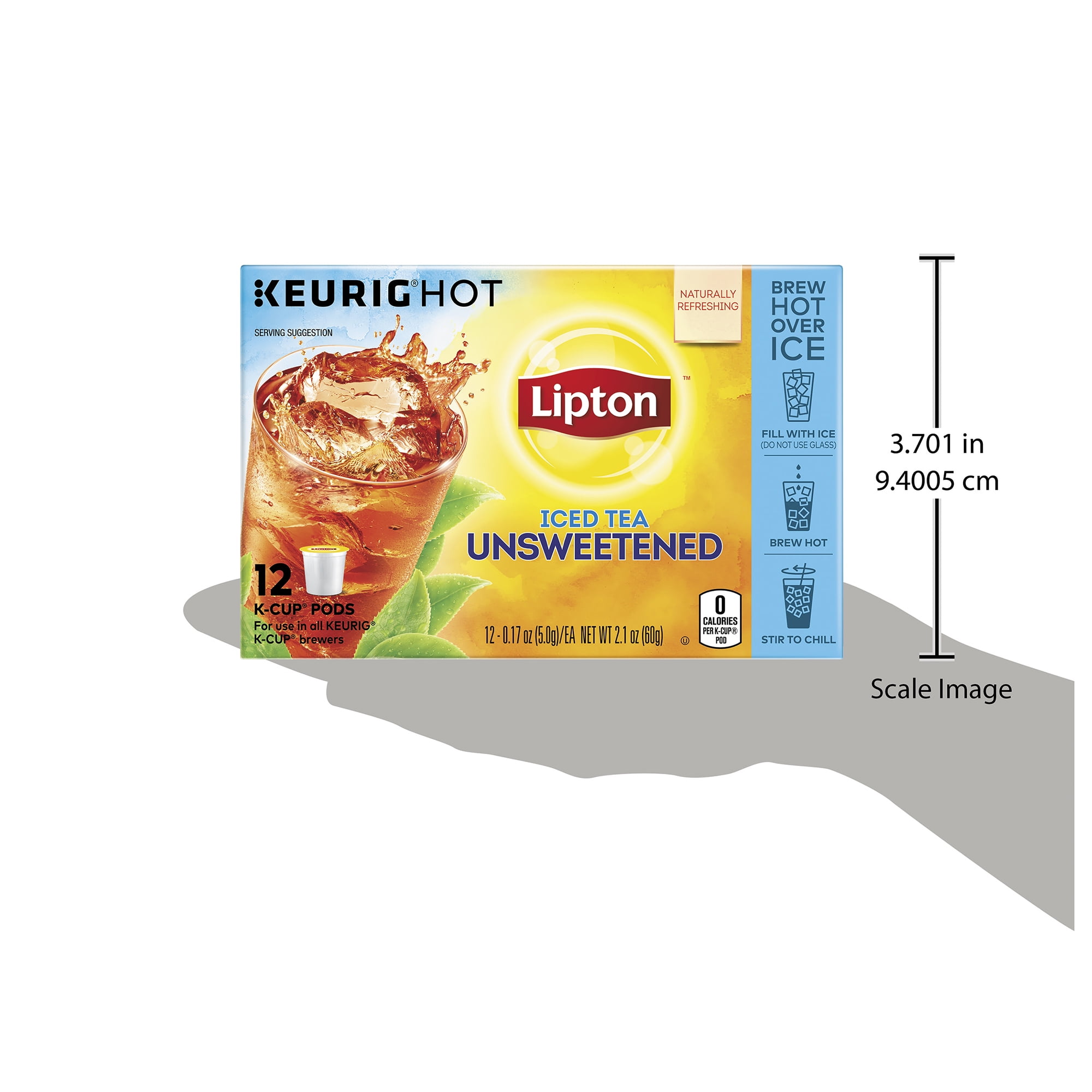 Lipton Iced Tea K-Cup® Pods Black Tea, Caffeinated, Tea Bags ...
