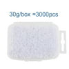 PandaHall Elite 1 Box About 3000pcs Fun Fusion Fuse Beads Pack Diameter 2.5mm in a Box For Children Craft DIY Holiday Gift White