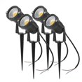 thumbnail image 1 of Projecteur LED Extérieur 5W, Éclairage Extérieur LED Blanc Chaud Lampe de Jardin pour Chemin, Allée, Arbres, Plantes, Terrasse et Patio, 1 of 5