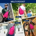 thumbnail image 7 of Sling Backpack Crossbody Chest Bag for Women Men Left and Right Shoulder Purse Water Repellent Gym Daypack, 7 of 7