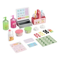 My Life As 39-Piece Plastic Bubble Tea Play Set for 18” Dolls, Multi-Colored