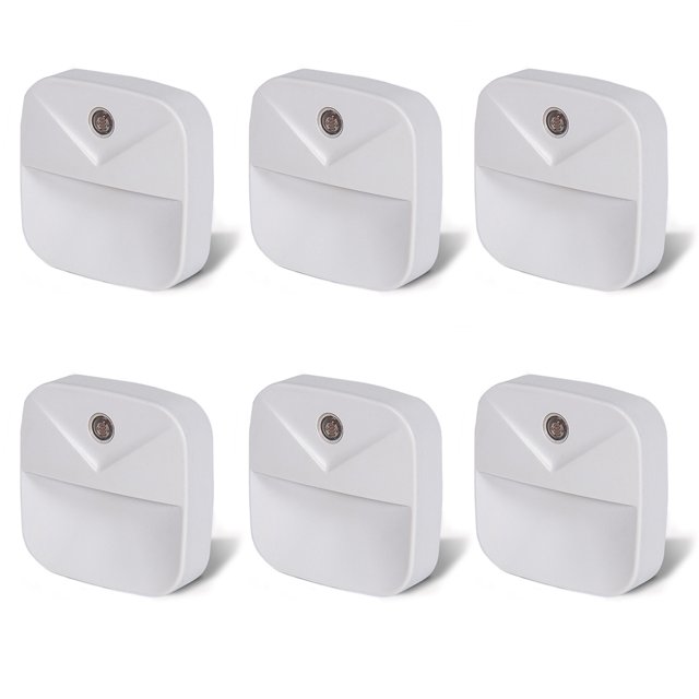 Wosthever Luz nocturna LED con Sensor de atardecer y amanecer, lámpara automática para adultos, dormitorio, hogar, cocina, noche pequeña, decoración Iluminación y accesorios NO1