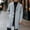 A#Gray, variant on DPTALR Men's Solid Color Medium-Long Casual Coat,Long Sleeve,Lapel Collar,Pocketed,Gray,XL