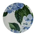 thumbnail image 2 of Acheng  Spring Summer Tablecloth Round, Easter Watercolor Hydrangea Blooming Floral Table Cover for Party Picnic Dinner Decor 36x36in, 2 of 7