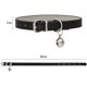 thumbnail image 3 of Lote de 8 collares para gatos de cuero con cascabeles y hebillas metálicas, duraderos y ajustables, hechos a mano, 3 of 5