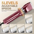 thumbnail image 2 of Professional   Clippers for Thick Coat -  Hair Trimmer for - Sheep Shears for Thick Hair - Pet  Clippers for Dogs, Cats, Sheeps, Horse (Rose ), 2 of 6