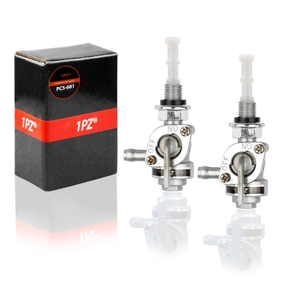 1PZ Champion Power Equipment 3500 Watt / 4000 Watt Electric Start Gasoline Powered Portable Generator Model # 46539 Switch Shut-off Valve Petcock JA3-M01 Pack of 2