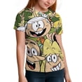 thumbnail image 6 of The Loud House Kid Shirts Unisex Casual Tops 3D Print Graphic Tees Short Sleeve T Shirts for Boys Girls 110CM, 6 of 8