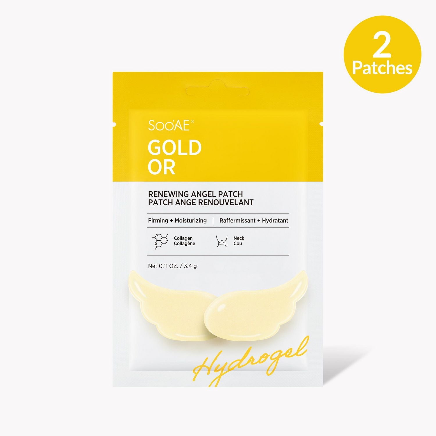 Soo'AE Gold Renewing Angel Patch, Volume : Net 0.11 OZ. / 3.4 g