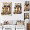 thumbnail image 4 of Designart "Old Town Doorways Lyon s French Welcome I" France Floater Framed Canvas Art Print, 4 of 7