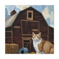 thumbnail image 1 of The Barn Cat's Sleep - Canvas, 1 of 10