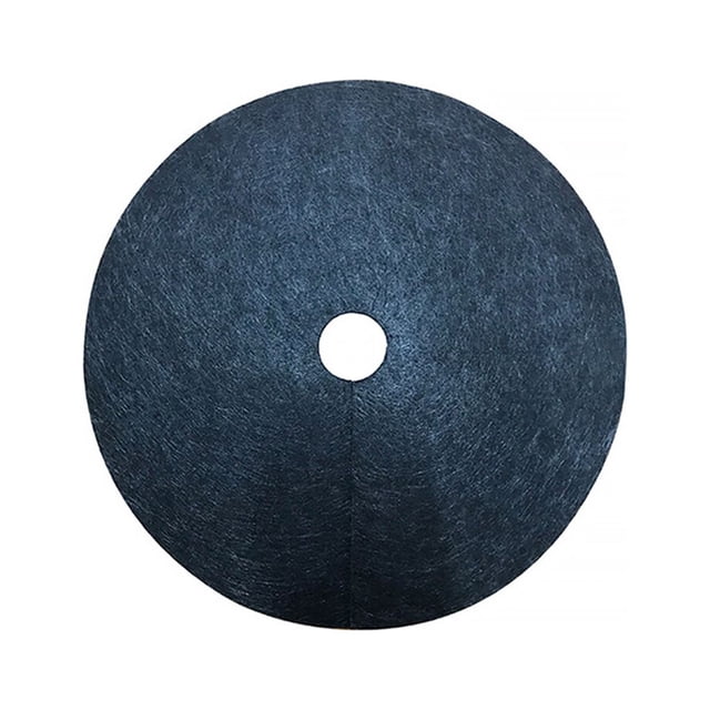 kurtrusly Tree Protection Weed Mat Non-woven Fabric Round Plant Control Trunk Barrier Ring Anti-grass Planting Weeding for Pots Lawn Type 6