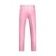 thumbnail image 3 of Pantalones de traje casuales con bolsillos y botones de color liso para hombre, 3 of 3