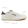 thumbnail image 2 of Zapatillas Reebok Club C Vintage White Black Gum 12.5, 2 of 6