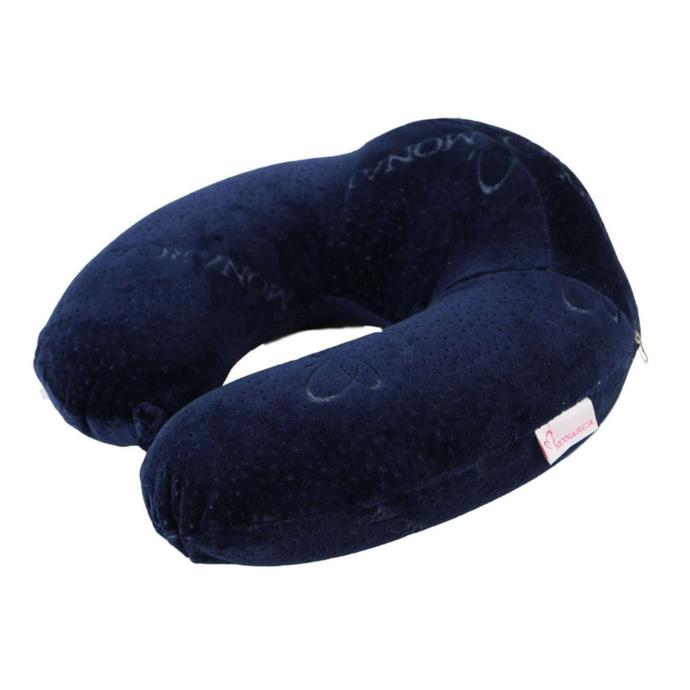 JML JML UShape Memory Foam Travel Pillow For Neck Pain Relief Soft