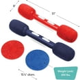HearthSong Indoor Balance Jousting Set for Active Kids' Play, Includes