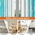 thumbnail image 5 of Lfeey Teal Gradient Ombre Blackout Curtains for Bedroom Living Room, Grommet Curtains, 42x72 inch, Set of 2, 5 of 7