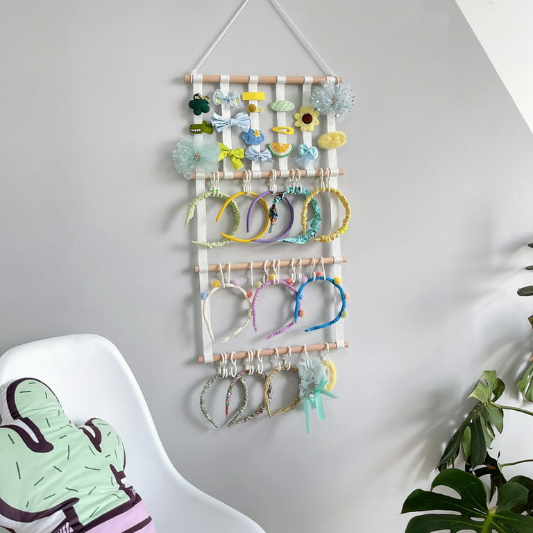 Bow Hair Hoops For Baby Girl Headband Storage Hanging - Temu