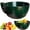 Green, variant on Self Spinning Berry Bowl, Automatic Vortex Swirling Ceramic/PLA Fruit Washer Colander, Portable Strainer Basket for Kitchen Countertop and Camping