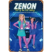 Zenon: Girl of the 21st Century (remake) 2022 8x12 Vintage Retro Funny Beer Signs, Man Cave, Bar, BBQ, Garage, Cafe, Restaurant Wall Art Decor Metal Tin Sign