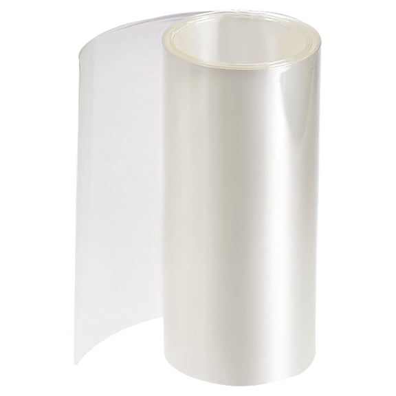 Heat Shrink Tubes 115mm Flat Width Wrap for Dual Layer 18650 1 Meter Clear