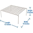 thumbnail image 4 of Laura Ashley Aristo Medium Helper Shelf in Satin, 4 of 5
