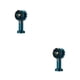 thumbnail image 2 of Cateissary Mini ventilador con soporte Ventiladores recargables USB Regalos Refrigeración por aire para oficina Verde 2Conjunto, 2 of 6