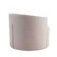 thumbnail image 6 of Wulawindy 33” Wide Swivel Barrel Chair Comfy Tufted Back Accent Round Barrel Chair Leisure Chair for Living Room, Bedroom, Hotel, 6 of 7