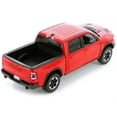thumbnail image 3 of 2019 RAM 1500 Rebel Crew Cab Pickup Truck Red 1/24 Diecast Model Car by Motormax, 3 of 7