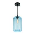 thumbnail image 1 of 1 Light Down Mini Pendant with Transparent Blue finish, 1 of 1