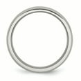 thumbnail image 2 of Titanium Beveled Edge 6mm Brushed and Polished Band Ring 11 Size, 2 of 7