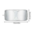 thumbnail image 1 of Fiudx Sombrilla para Coche, Protector de Contaminación Frontal, Cortina de Privacidad para Coche, Protección Uv Doble, Uso Diario En Campada, Viajes Familiares, Diseño Plegable, 1 of 2