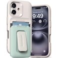 thumbnail image 1 of Funda VRS DESIGN Orb con Cartera para Tarjetas y Soporte para iPhone 16, 1 of 8