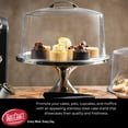 thumbnail image 3 of TableCraft Products 821422 Cake Stand & Cover Set, 12.75" Dia x 13.75" H, 3 of 4