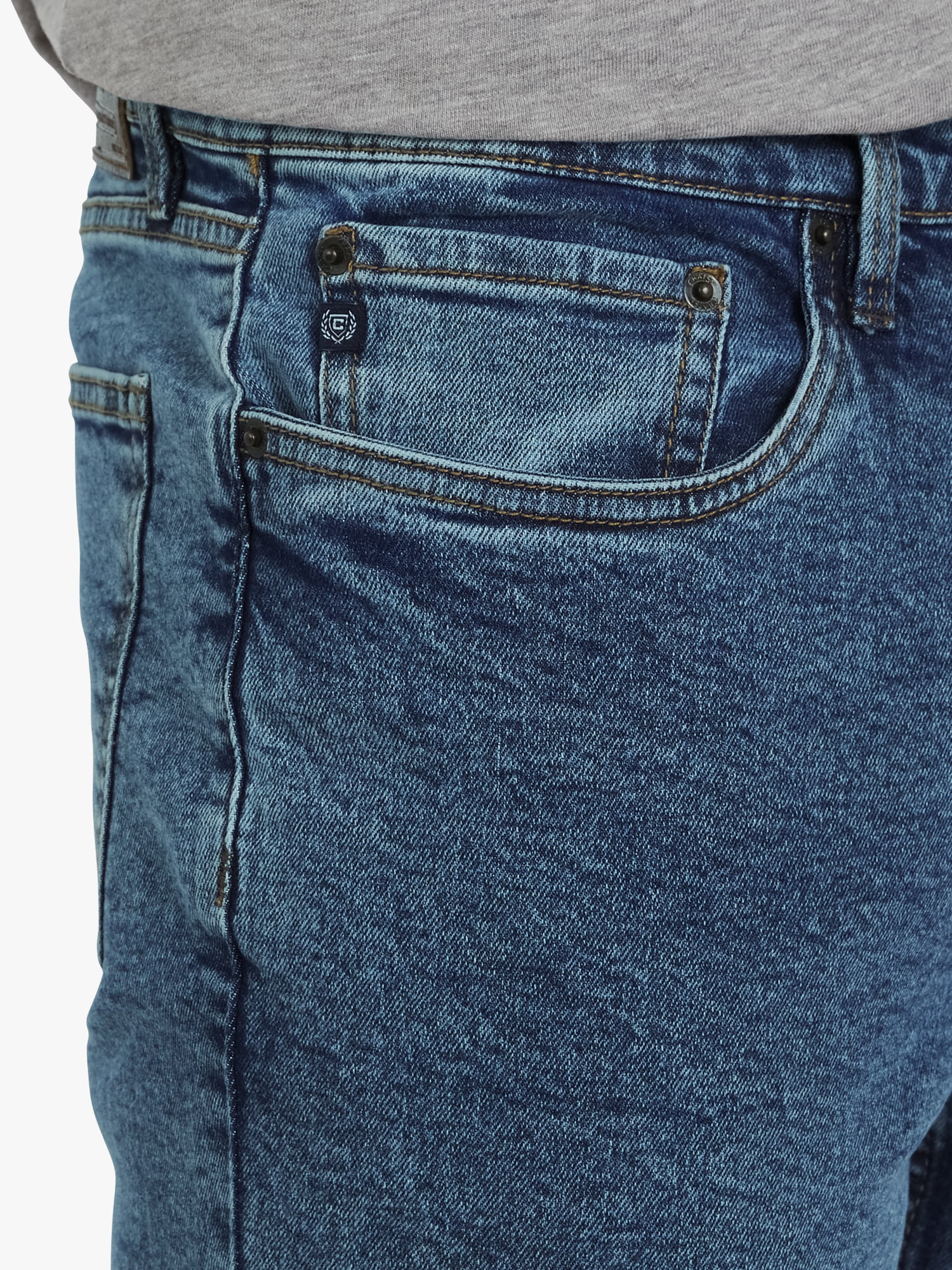 Chaps Men's & Big Men's Stretch Relaxed-Fit Denim Jeans, Sizes 30-42