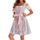 thumbnail image 4 of Vestido de Manga Corta para las Mujeres, Vestido Casual de Cuello en V de Bolsillo de Impresión de Moda Sexy Hecho de Poliéster Ligero para el Verano, Vestido de Verano para las Mujeres, 4 of 6