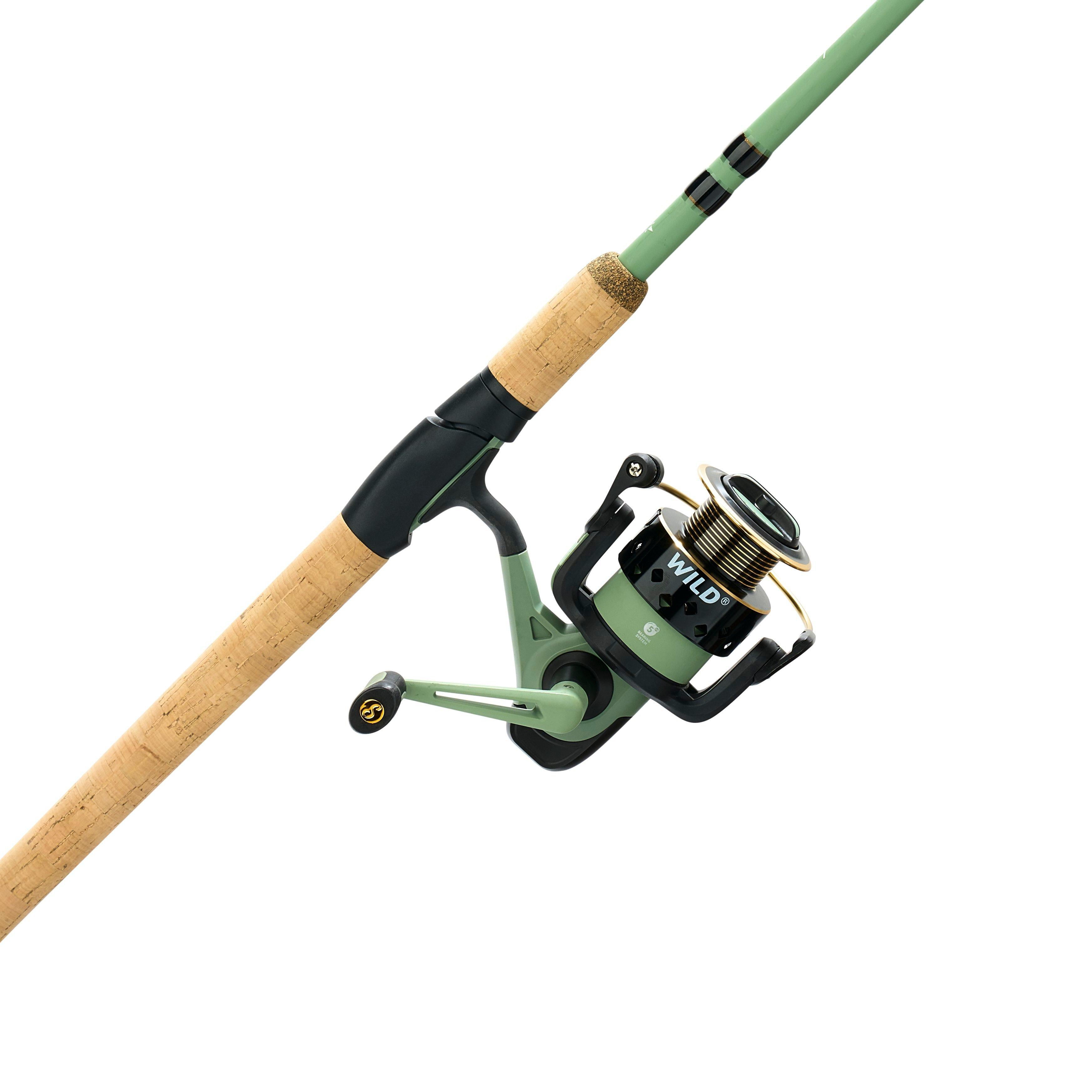 Shakespeare Wild Series Trout Combo, 7' Ultra Light Fishing Rod