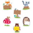 thumbnail image 1 of Woodland Friends 6" Designer Cut-Outs, 36/Pack, 1 of 9