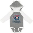 thumbnail image 3 of Inktastic My Nannie Loves Me Grandson Boys Long Sleeve Baby Bodysuit, 3 of 5