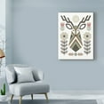 thumbnail image 3 of Trademark Fine Art 'Folk Lodge Deer II Hygge' Canvas Art by Michael Mullan, 3 of 3