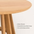thumbnail image 2 of Aria Home Andre Small Round 39" Bistro Dining Table in Blonde by  - N/A, 2 of 4
