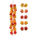 thumbnail image 3 of EWASWON Fall Artificial Maple Leaf Vine Garland, Halloween Harvest Hanging Faux Foliage for Home Festival Decor, 3 of 8