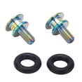 thumbnail image 3 of Titanium Alloy Mountain Bike Crank Bolt Bottom Bracket Screw Square Hole Center Shaft Fixing, Portable and Compact, Waterproof, Anodized, 3 of 7