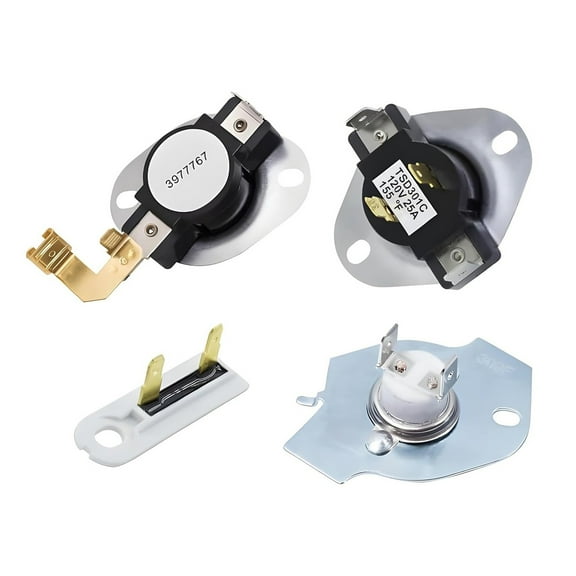 3977767 3387134 3977393 & 3392519 Dryer Thermostat Kits Fit For Whirlpool TAPDRA Accessory Part