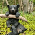 thumbnail image 3 of Hanging Bear Cubs Garden Statue, 3 of 5