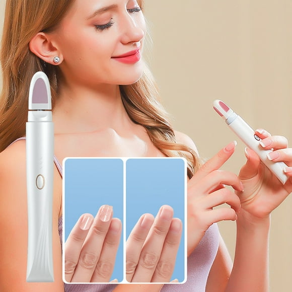 XYAIYT Portable Nail Clippers for Women USB Rechargeable Manicure Tool with Powerful Motor and Ergonomic Design for Effortless Nail Care(White)