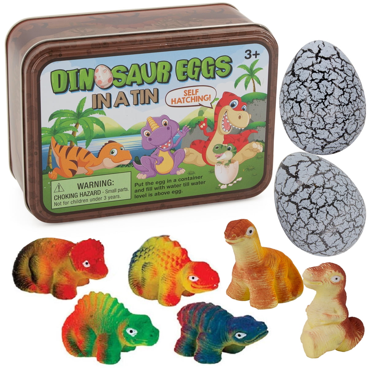Totally Cool Toys Glow In The Dark Dinosaur Fossil Egg Series 