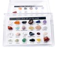 thumbnail image 2 of Bsvklp Muestras Minerales Naturales Espécimen Minerales Adornos Piedras Preciosas Coleccionables (B), 2 of 7