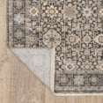 thumbnail image 2 of Oriental Weavers Maharaja Area Rug - 071N1 - 7'10" x 10'10" - in Grey/ Ivory - Vintage Inspired, Stain Resistant, Family and Pet Friendly , Dining, Living Room Rug, 2 of 8