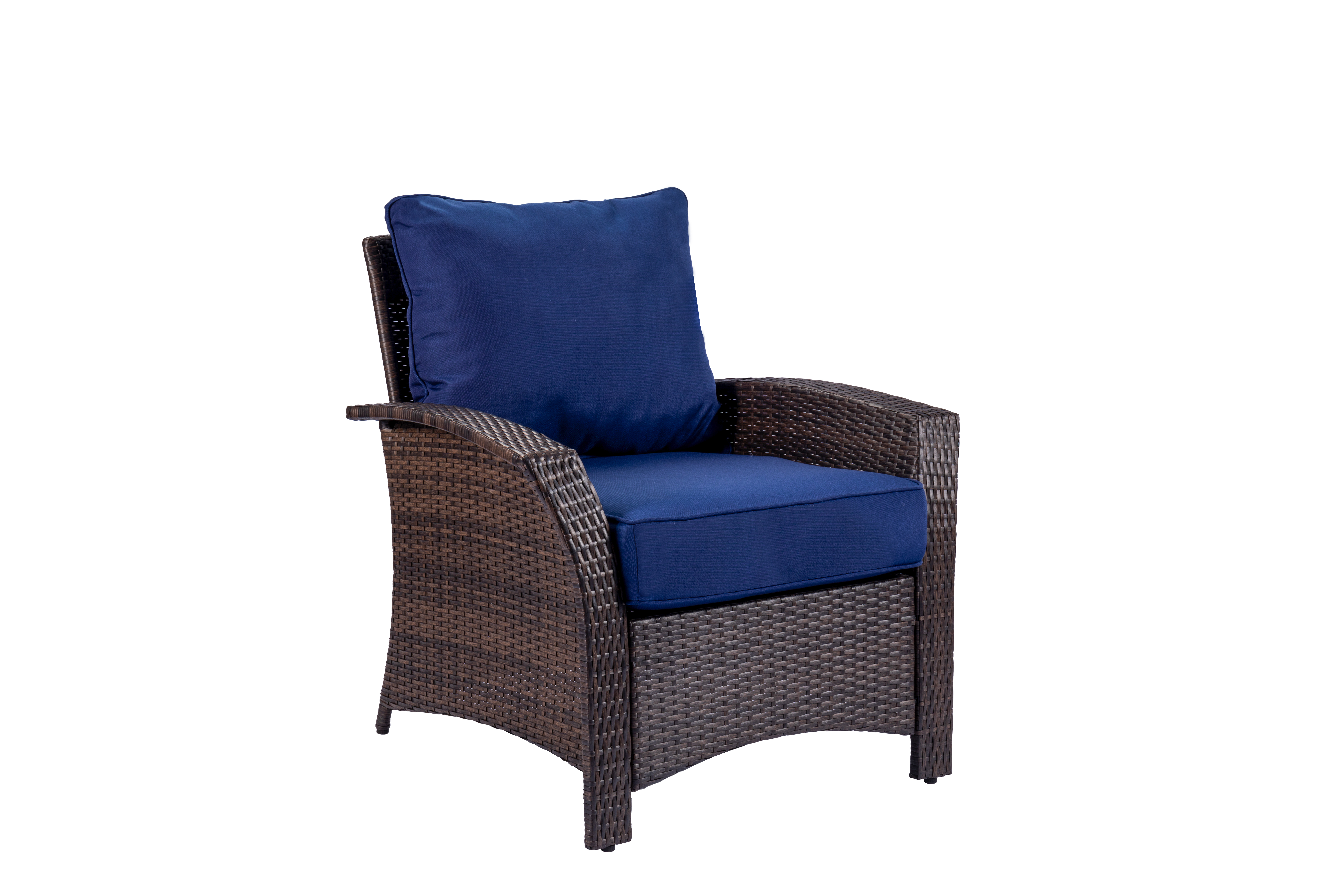 Williamsport 4pcs deep seating set -Dark Blue with furniture cover